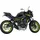 Shark exhaust SRC 4 Aluminium eloxiert schwarz schwarz