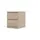 Tvilum ebuy24 Nachttisch 2 Schubladen Hickory-dekor.