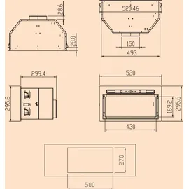 Klarstein Kopffreihaube 53 cm Schwarz