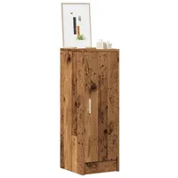 VidaXL Schuhschrank Altholz-Optik 32x35x92 cm Holzwerkstoff