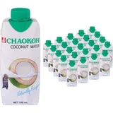 Chaokoh Kokoswasser 100% Pur, je 330ml, 24 Stück