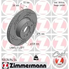 ZIMMERMANN Bremsscheibe