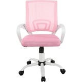 La Silla Española Ribadeo White Stuhl, Kunststoff, Weiß-Rosa, Pequeño