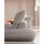 W.Schillig Eckcouch Leder 3-Sitzer Braun