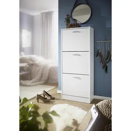 Möbel Boss Schuhkipper 50 x 125 x 24 cm weiß
