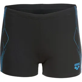 Arena Graphic Swim Short Schwarz/Türkis 152