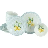CreaTable CreaTable, Geschirrset, Lemoncello (12 Stück)