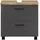 WELLTIME Waschbeckenunterschrank Trento 60 x 54 cm Grau Matt