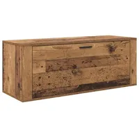 VidaXL Schuhschrank mit Regal Altholz 100 x 35 x