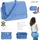Alessandro Salvatore Florenz 12975 Schultertasche Leder Blue