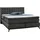 Jockenhöfer Gruppe Boxspringbett »Jessica inklusive 9cm Kaltschaum-Topper« und 7-Zonen-TTFK-Matratze (H3,H3/H4 oder H4), Liegefläche 180x200cm, grau