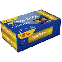 Varta LONGLIFE AA Cube 12-er - Mignon-Batterie Alkaline