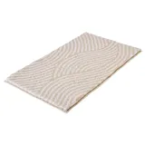 KLEINE WOLKE Badteppich, Calma Macadamia, 70x120 cm, (9164272225)