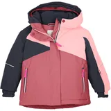 KILLTEC first instinct by killtec Unisex Baby Fisw 41 Mns Jckt Skijacke/Funktionsjacke Mit Kapuze Und Schneefang, Dark Rouge, 110-116 EU