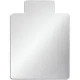 FLOORTEX Bodenschutzmatte Computex, für Hartböden 92x122cm transparent mit Lippe