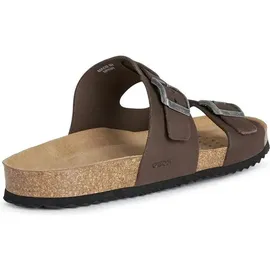 GEOX Sandal Ghita Sandalen Dark Coffee 44