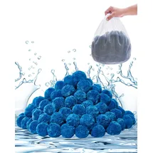 Vevor Pool-Filterbälle blau 0,7 kg
