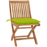 vidaXL Gartenstuhl 58 x 58 x 88 cm grün 2 St.