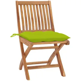 vidaXL Gartenstuhl 58 x 58 x 88 cm grün 2 St.