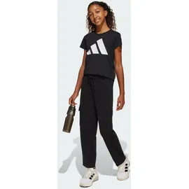 adidas Essentials Cargohose Black / White 128