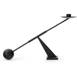 Audo Kerzenständer Interconnect Metall Schwarz
