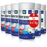 Bayzid Multitabs 5in1 mehrfarbig 6 x 1 kg