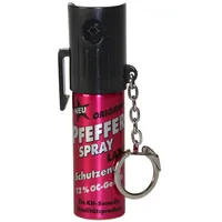 KH Security Marderspray Pfefferspray Lady Pink 15 ml mit Schlüsselanhänger, 1-St., Pfefferspray 15ml