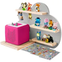 Tonie Cloud Regal für +20 Figuren – Aufbewahrung Toniebox für Jungen und Mädchen – Kinderzimmer