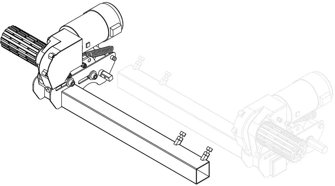 Berger Ersatzmotor für Berger Titanium Rangierhilfe Seite B