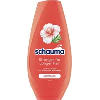 SCHAUMA Stronger for Longer Haarspülung für langes und geschwächtes Haar - Hibiskus & Rosmarin 250 ml