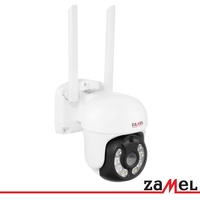 Drahtlose Kamera Wi-Fi PTZ TUYA 3MP weiß IP65 Zamel KPT-01 Kamera