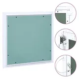 vidaXL Revisionsklappe mit Aluminium-Rahmen und GK-Einlage 200x200 mm