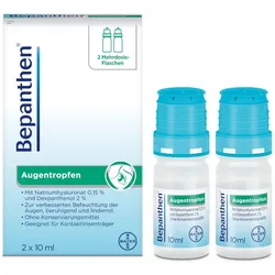 Bepanthen Augentropfen 2X10 ml Augentropfen