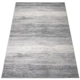oKu-Tex Designer Teppich, Wohnzimmerteppich Mercur, weicher Webteppich grau meliert, modernes Design, 200 x 290 cm, Schadstofffrei nach Öko-Tex Standard 100
