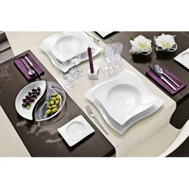 Villeroy & Boch New Wave Suppenteller 24 cm weiß 1er Set