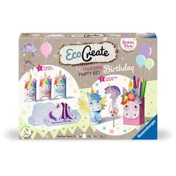 Ravensburger Beschäftigung - EcoCreate 23675 – Celebrate your Unicorn Birthday – Kinder ab 6 Jahren