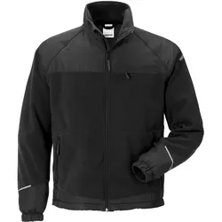 Fleecejacke "4411 FLE" - XXL - schwarz