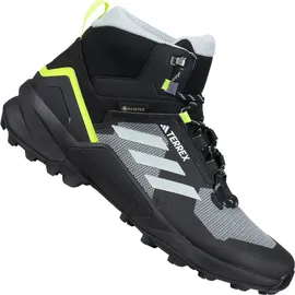 Adidas Terrex Swift R3 Mid GTX Herren Core Black / Wonder Silver / Lucid Lemon 44