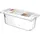 HENDI Eiscremebehälter, geeignet für den Einsatz in Eistheken und Tiefkühlschränken, Eiscreme, Eisbehälter, 5L, 360x165x(H) 120mm, Polycarbonat, Transparent