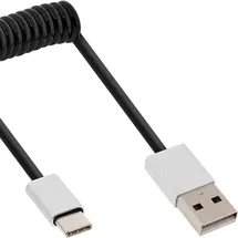 InLine USB-C auf USB-A 1 m Schwarz