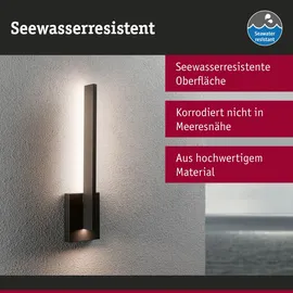 Paulmann LED Außenwandleuchte Levka IP44