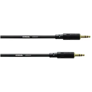 Cordial CFS 0,9 WW Klinke Klinken Verbindungskabel [1x Klinkenstecker 3.5 mm - 1x Klinkenstecker 3.5 -