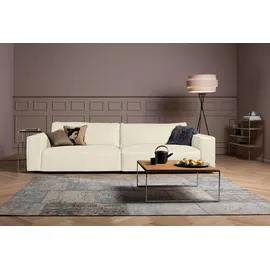 GALLERY M branded by Musterring Big-Sofa »LUCIA«, in vielen Qualitäten und 4 unterschiedlichen Nähten, 3-Sitzer beige