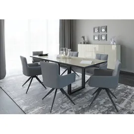 Set One by Musterring Reno 160 x 75 x 90 cm beige/schwarz