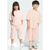 Adidas TIRO_NSTER T-SHIRT SET Blush Pink / White, 122