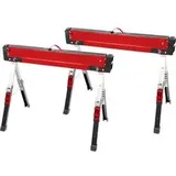 Einhell 461002 Stahl Arbeitsbock höhenverstellbar 500 kg (B x H) 22 cm x 106.5 cm 18 kg 2 St.