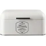 Maestro Feel-Maestro MR1771S Bread Box Rectangular White Metal