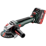 Metabo WVB 18 LT BL 11-125 Quick inkl. 2 x 5,5 Ah + metaBox 165 L