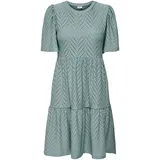 Jdy Kleid A-Linie Lochmuster Chinois Green S