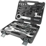 Super B TBA 2000 Werkzeugkoffer für Fahrradmontage, 36-teilig, schwarz